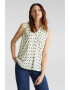 Esprit Bluza tip tunica fara maneci cu model cu pere - Pled.ro