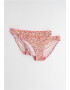 ESPRIT Bodywear Set de chiloti hipster cu imprimeu floral Dackota - 2 perechi - Pled.ro