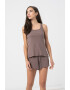 ESPRIT Bodywear Top de casa din jerseu cu aspect striat - Pled.ro