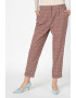 Esprit Pantaloni chino crop in carouri - Pled.ro