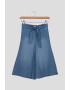 Esprit Pantaloni culotte din chambray cu cordon - Pled.ro