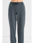 Esprit Pantaloni jogger drepti cu model in carouri micro - Pled.ro