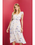 Esprit Rochie cu talie empire si imprimeu floral - Pled.ro