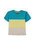 Esprit Tricou cu decolteu la baza gatului si model colorblock - Pled.ro