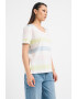 Esprit Tricou de bumbac cu model in dungi - Pled.ro