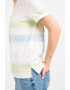 Esprit Tricou de bumbac cu model in dungi - Pled.ro