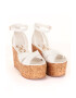 ESSTEFFA Sandale wedge de piele Julia - Pled.ro