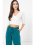 Etam Bluza crop de casa cu striatii - Pled.ro