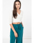 Etam Bluza crop de casa cu striatii - Pled.ro