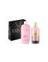 Eveline Cosmetics Set ingrijire corp Spray de corp Pink Panther Sensual Body Spray 150 ml + Balsam hidratant pentru corp Sunshine Ready! 350 ml - Pled.ro