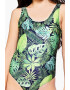 FAMILYSTA® Costum de baie intreg cu model tropical - Pled.ro