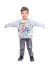 FAMILYSTA® Bluza de trening cu decolteu la baza gatului si maneci raglan - Pled.ro