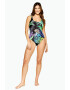 FAMILYSTA® Costum de baie intreg cu imprimeu tropical - Pled.ro