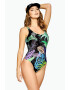 FAMILYSTA® Costum de baie intreg cu imprimeu tropical - Pled.ro