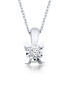 FAVORI JEWELLERY Colier din aur de 14K si pandantiv cu 1 diamant - Pled.ro