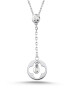 FAVORI JEWELLERY Colier drop din aur de 14K cu diamante - Pled.ro