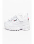 Fila Pantofi sport de piele ecologica cu detaliu logo contrastant Disruptor - Pled.ro