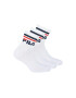 Fila Set de sosete scurte unisex cu logo - 3 perechi - Pled.ro