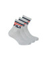 Fila Set de sosete scurte unisex cu logo - 3 perechi - Pled.ro