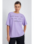 FINN FLARE Tricou din amestec de bumbac cu imprimeu text - Pled.ro