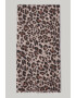 Fiorella Rubino Esarfa cu model cu animal print - Pled.ro