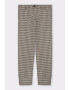 Fiorella Rubino Pantaloni crop cu model houndstooth - Pled.ro