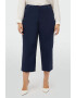 Fiorella Rubino Pantaloni crop cu talie inalta - Pled.ro