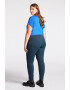 Fiorella Rubino Pantaloni slim fit cu model - Pled.ro