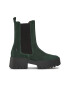 Fly London Botine dama 30307503337 Piele naturala Verde - Pled.ro