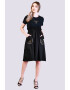 Format Lady Rochie midi evazata cu detalii brodate - Pled.ro