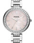 Fossil Ceas rotund decorat cu cristale - Pled.ro