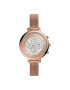 Fossil Ceas Smartwatch Hybrid Rose Gold Steel - Pled.ro