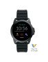 Fossil Ceas smartwatch Silicone Black - Pled.ro