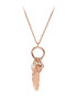 Fossil Colier cu talismane Auriu rose - Pled.ro