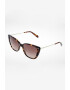 Fossil Ochelari de soare cat-eye cu rama cu model tortoise - Pled.ro