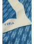 Furla Esarfa din matase cu imprimeu logo Primula - Pled.ro