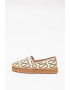 Furla Espadrile flatform de panza cu garnituri de iuta - Pled.ro