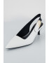 Furla Pantofi slingback de piele cu toc kitten - Pled.ro