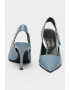 Furla Pantofi slingback de piele cu toc stiletto - Pled.ro