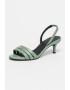 Furla Sandale slingback de piele Core - Pled.ro