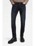 G-STAR Blugi slim fit din amestec de lyocell cu aspect decolorat 3301 - Pled.ro