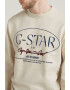 G-STAR Bluza de trening de bumbac organic cu logo - Pled.ro