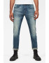 G-Star RAW Blugi din amestec de bumbac organic cu aspect uzat - Pled.ro