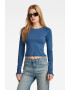 G-Star RAW Bluza crop super slim fit din bumbac organic - Pled.ro