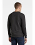 G-Star RAW Bluza din bumbac organic cu decolteu la baza gatului - Pled.ro