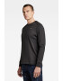 G-Star RAW Bluza din bumbac organic cu decolteu la baza gatului - Pled.ro