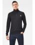 G-Star RAW Bluza sport de bumbac organic cu fermoar scurt - Pled.ro