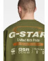 G-STAR Bluza sport lejera cu imprimeu logo Old Skool - Pled.ro