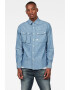 G-Star RAW Camasa de bumbac organic cu buzunare multiple pe piept - Pled.ro