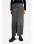 G-STAR Fusta maxi din denim si bumbac organic - Pled.ro